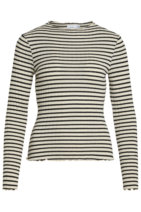 Vila virika l/s funnel neck top - noos